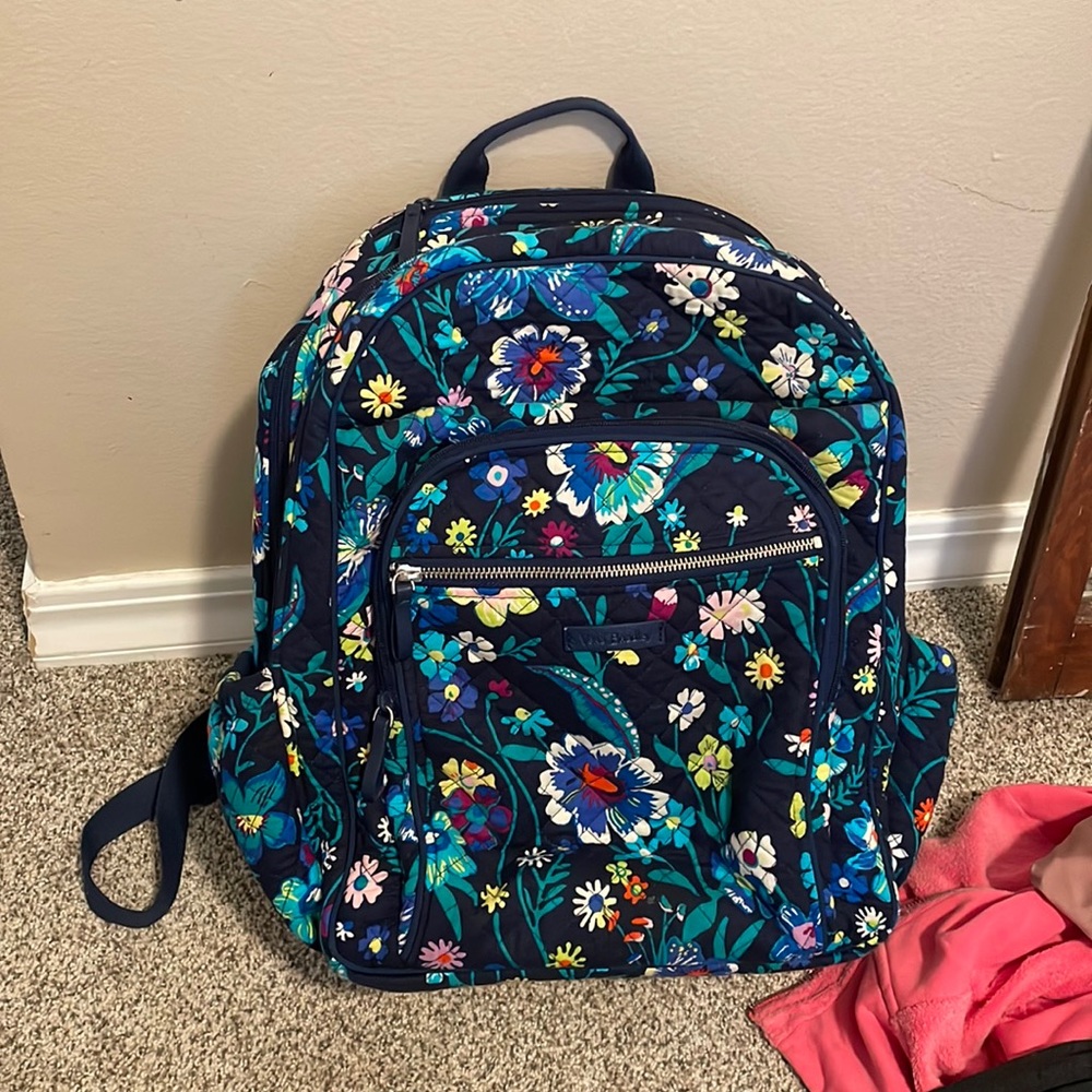 Vera Bradley campus back pack large
